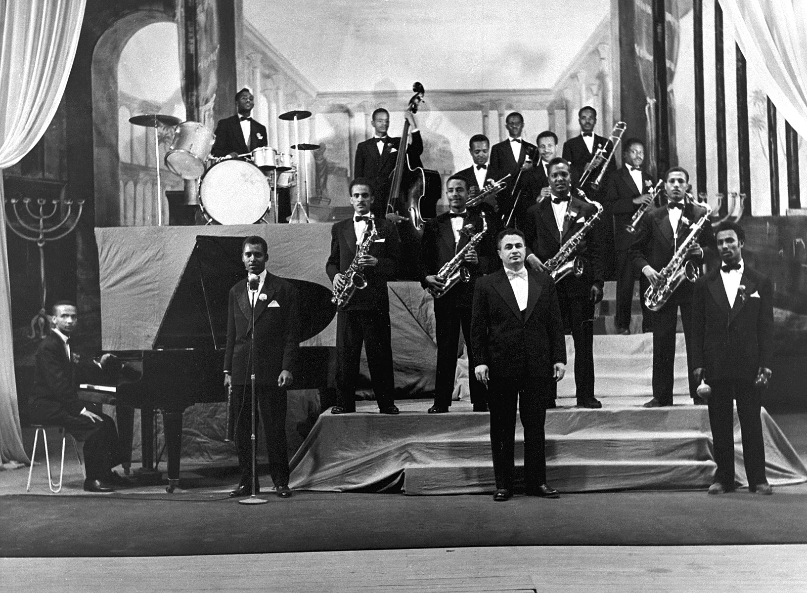 Nersès Nalbandian et son orchestre du Théâtre Haïlé-Sélassié.