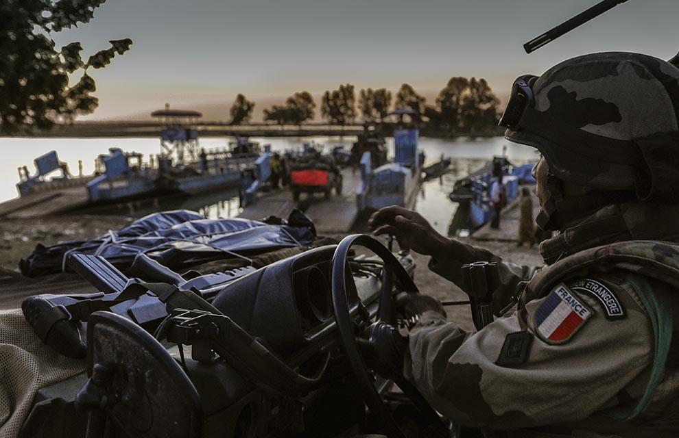 Des soldats de la force Barkhane au Mali.