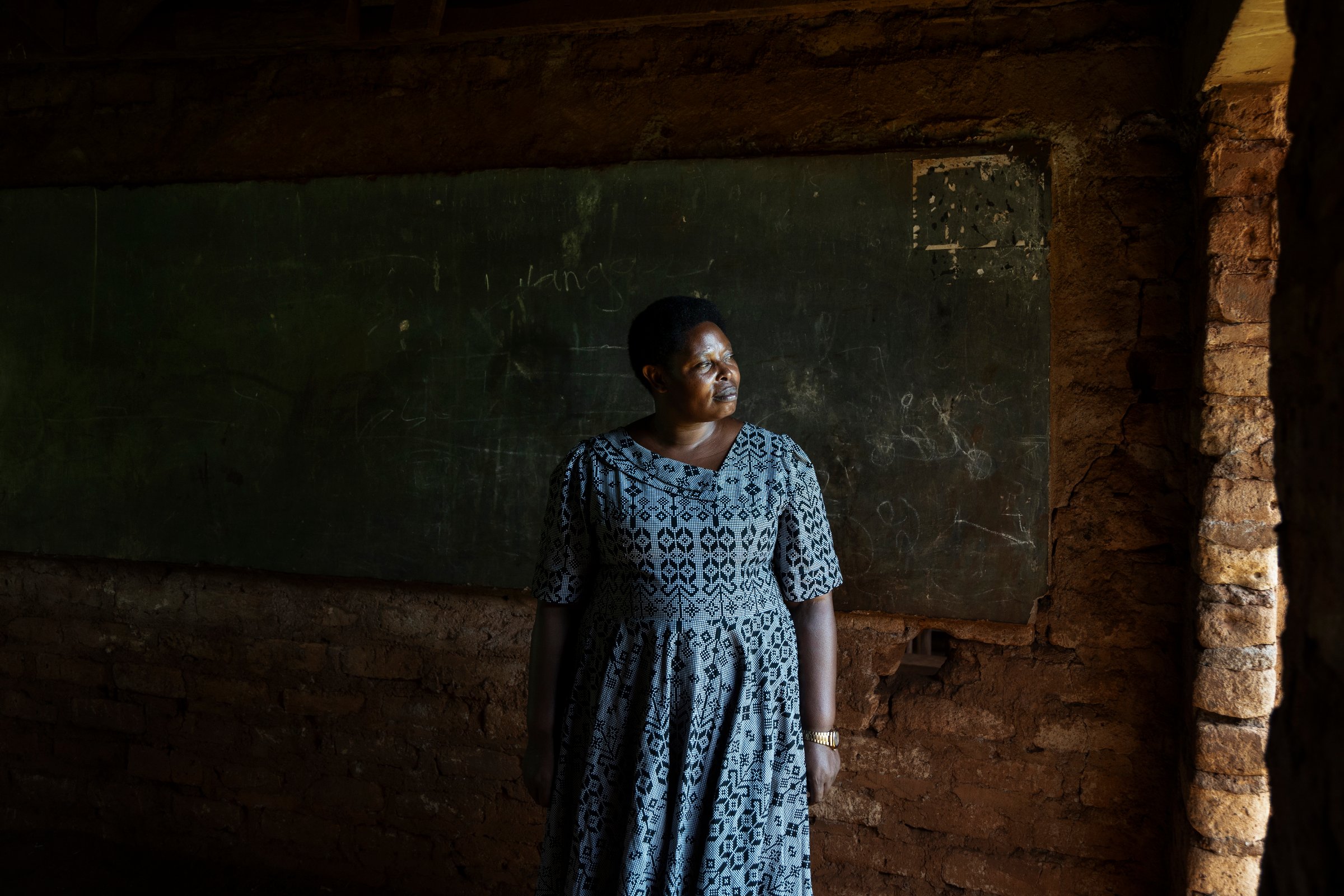 Rhobi Samwelly, fondatrice de l'ONG Hope for Girls and Women, à Butiama (nord de la Tanzanie, janvier 2025).