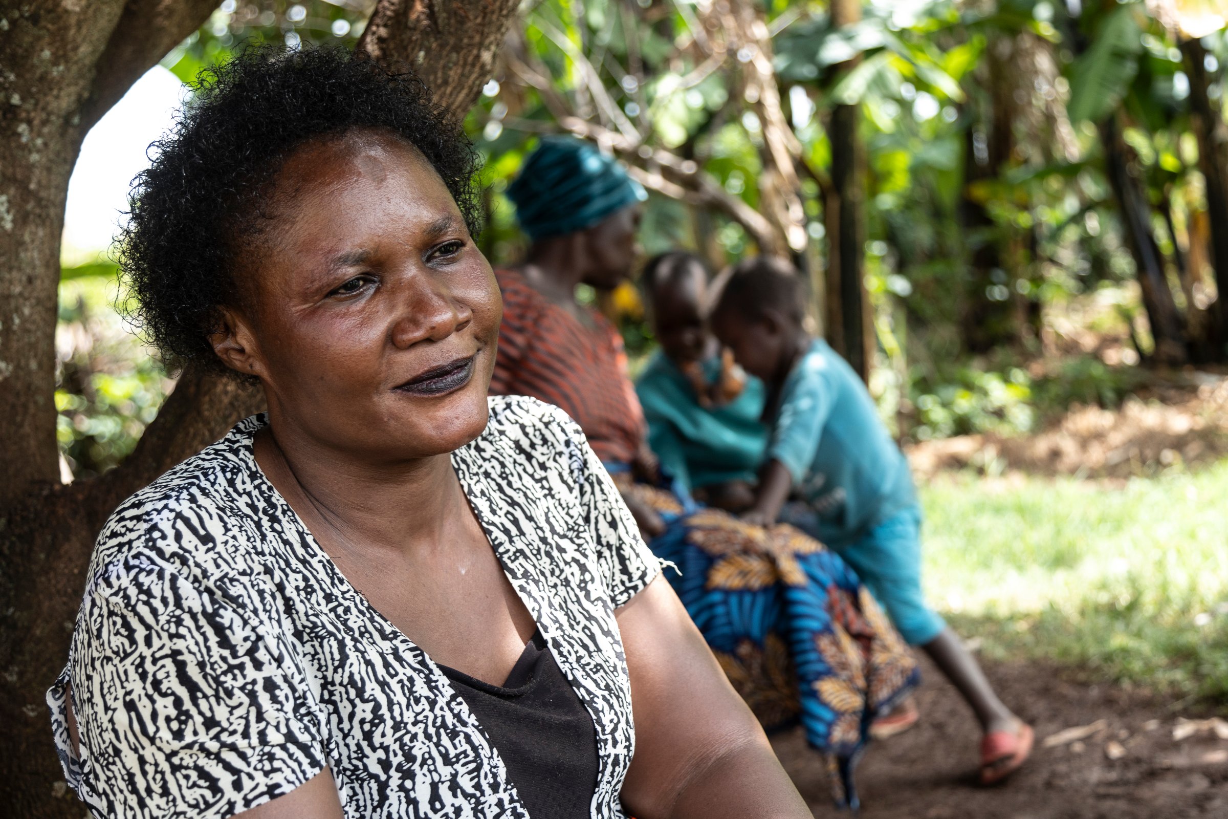 Winfrida Juliasi Wangwe, chef du village de Kinyariri (nord de la Tanzanie, janvier 2025).