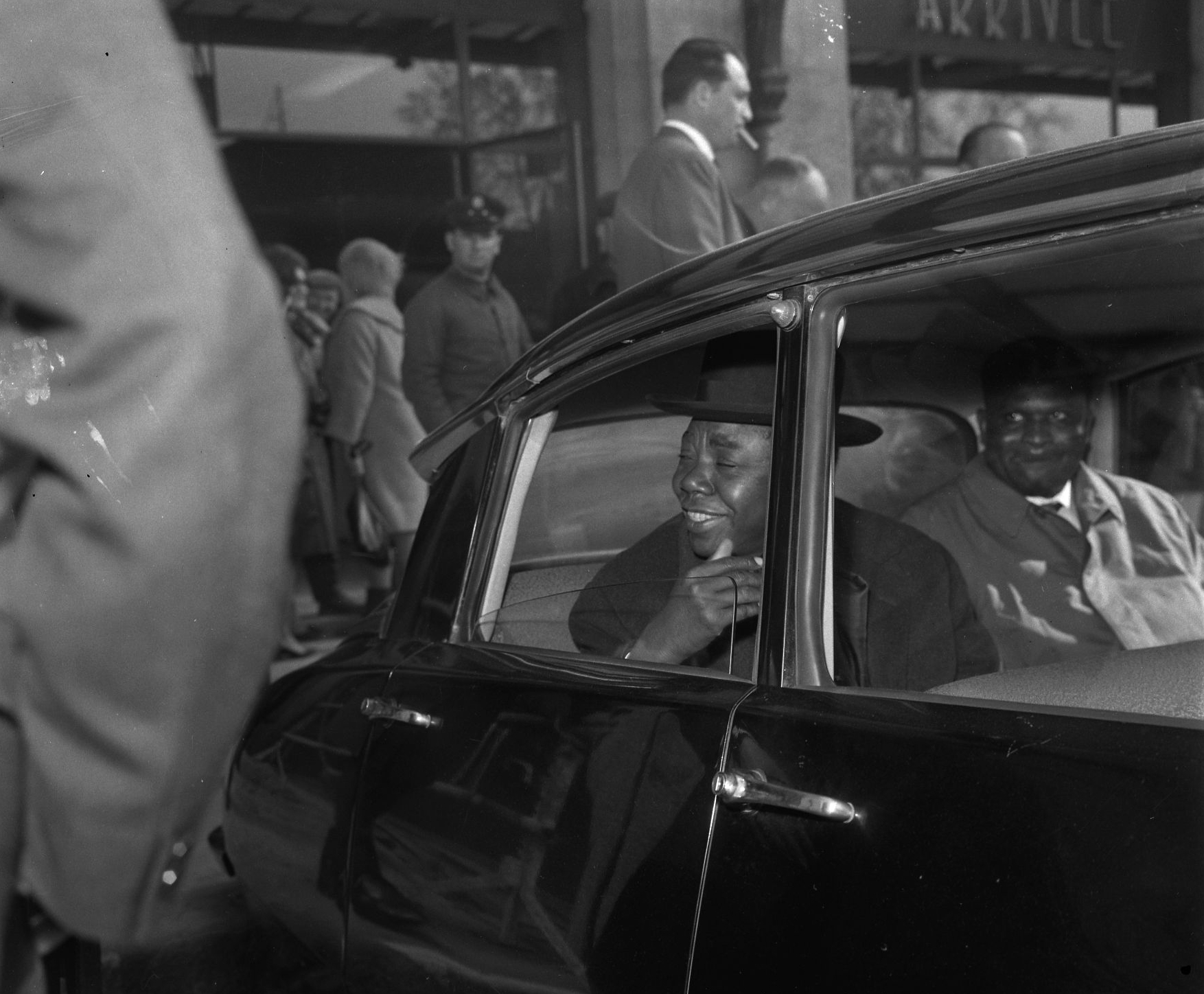 Moïse Tshombé, à Toulouse, en février 1963.