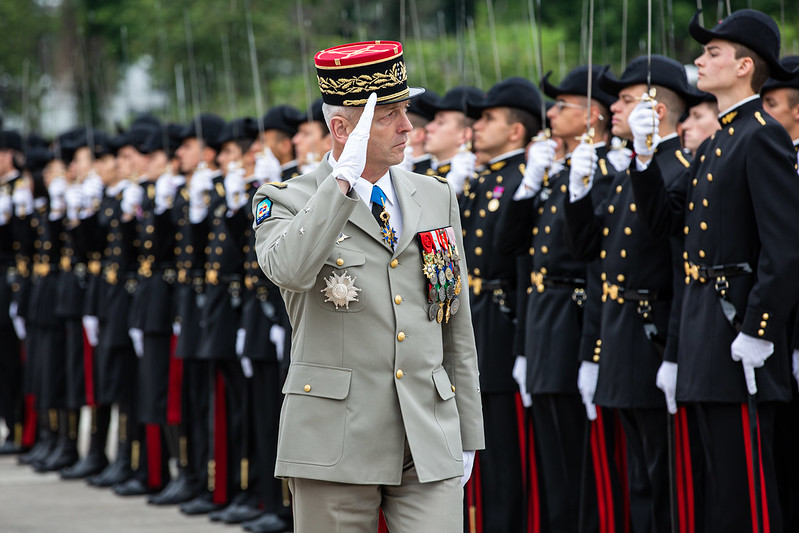 Le général François Lecointre en mai 2019, lors d'une cérémonie à l'Ecole polytechnique.