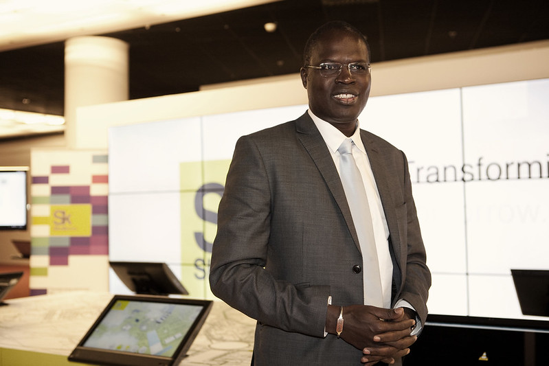 L'ancien maire de Dakar, Khalifa Sall, à Paris, en mai 2012.