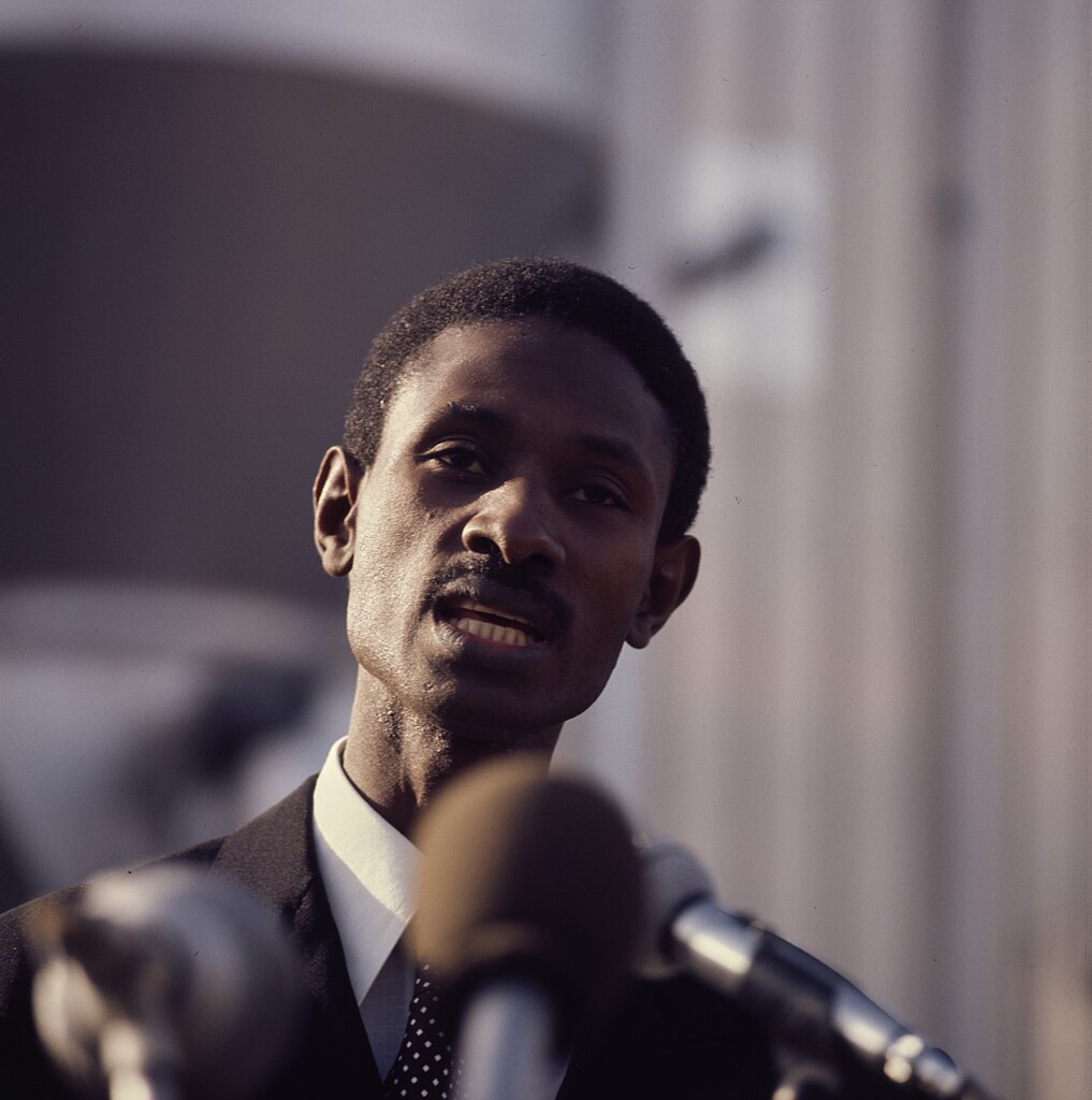 Abdou Diouf en janvier 1975. Il était alors Premier ministre.
