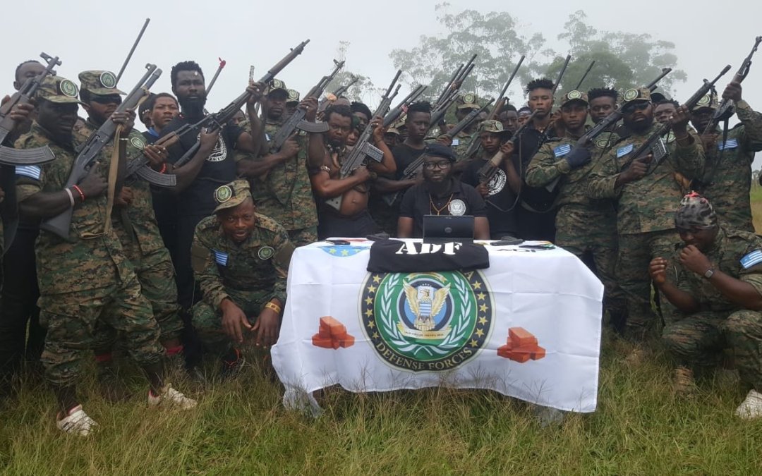 Des éléments des Ambazonia Defence Forces, un des groupes séparatistes du NOSO.