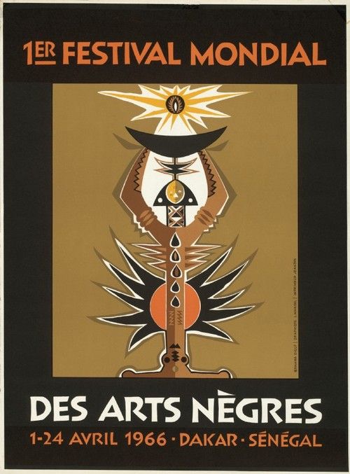 Une affiche du Fesman, en 1966.