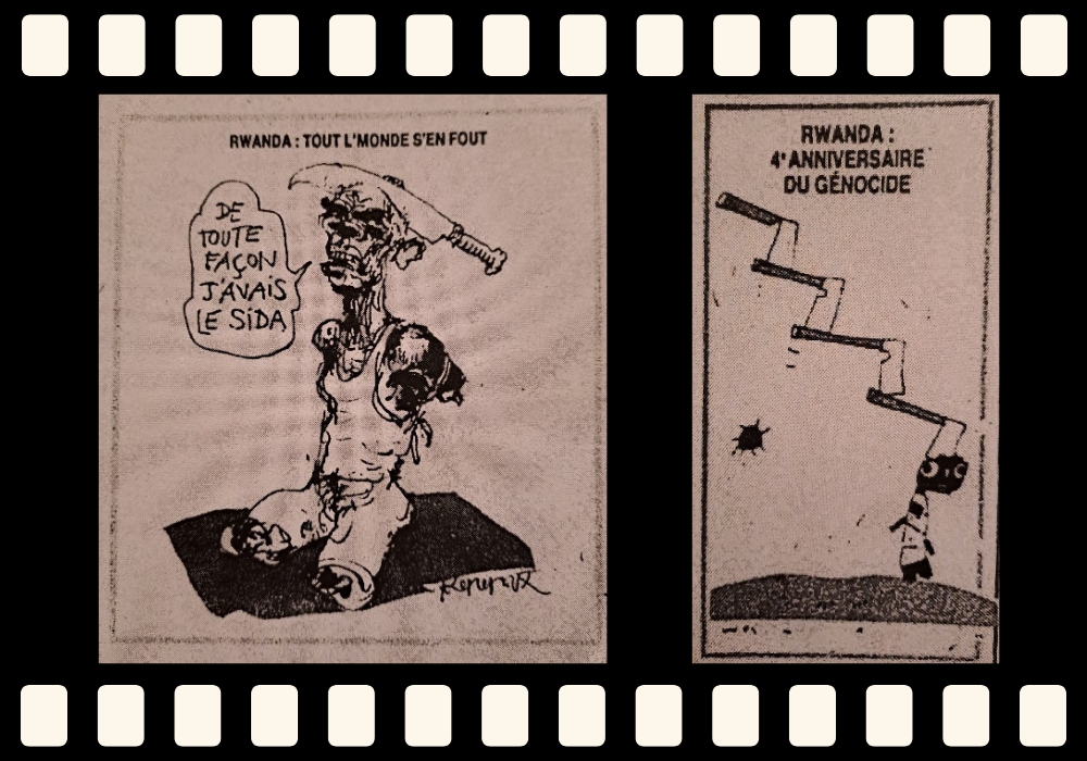 Kerleroux, 18 mai 1994, et Wozniak, 1er avril 1998, {Le Canard enchaîné}.