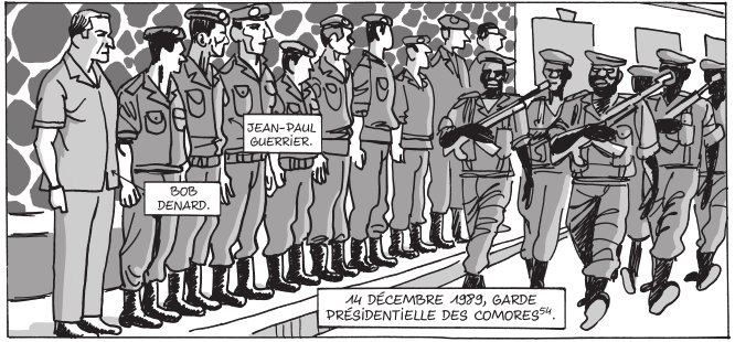 Page 264. L'ombre des mercenaires.