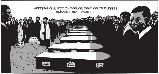 Page 32. Le massacre de Sharpeville.