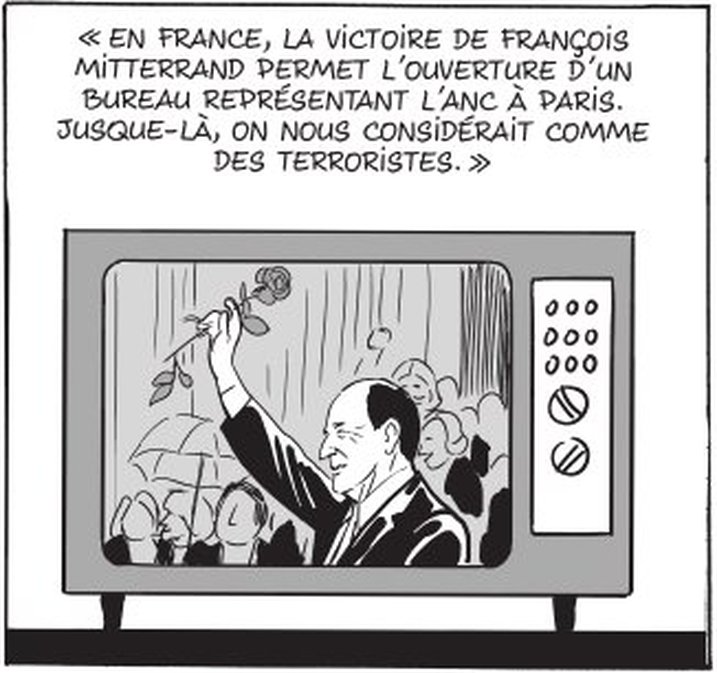 Page 44. L'élection de François Mitterrand en 1981.