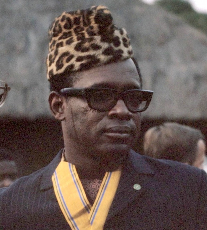 Mobutu Sese Seko, en 1973.
