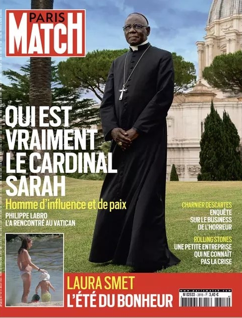 La Une de {Paris Match} du 7 juillet 2022.