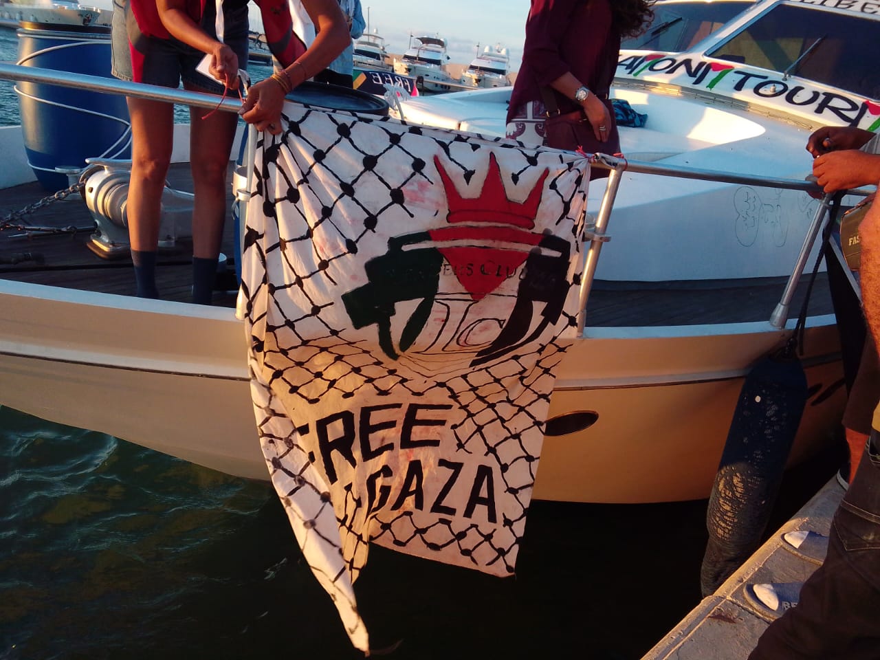 Lors du départ du « Mendi Réincarné », mercredi 17 septembre.