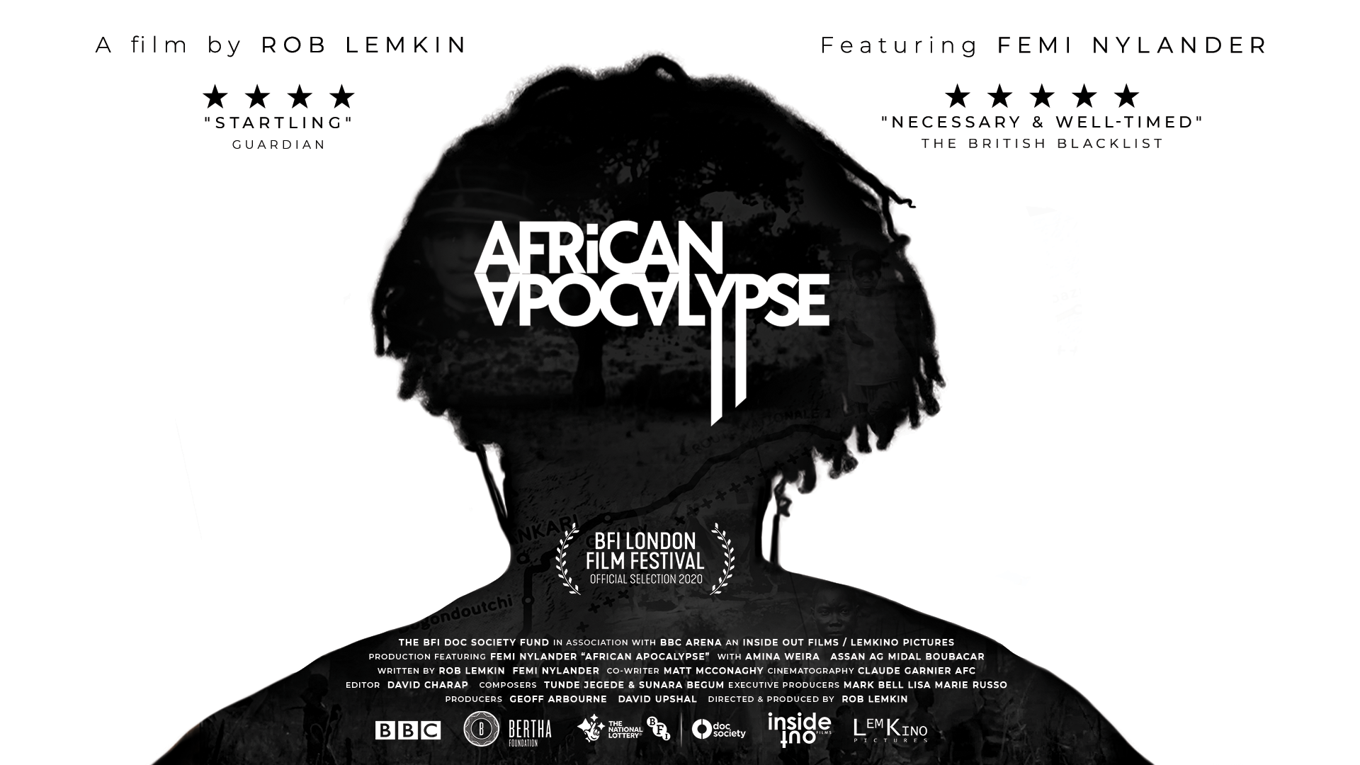 L'affiche du film de Rob Lemkin et Femi Nylander.