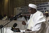 L'imam Mahmoud Dicko, en août 2016 à Bamako.