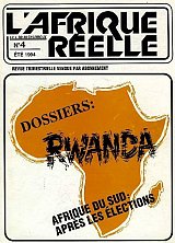 Une de « L'Afrique réelle » datant de l'été 1994.