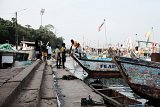 Équipage de pêche ghanéen. San Pedro, Côte d'Ivoire, 2024.