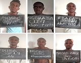 Les six jeunes arrêtés, dont quatre ne sont jamais réapparus.