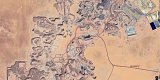 Image satellite de la mine d'uranium Orano, près d'Arlit.