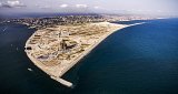 Le projet Eko Atlantic en construction, à Lagos.