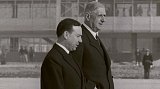 Michel Debré, au côté de Charles de Gaulle.