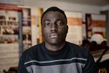 Maison des Camerounais de France, à Paris (France), le 4 avril 2021. Rostand Bangou est camerounais. Il étudiait l'intelligence artificielle à Marioupol. Il a fui l'Ukraine « la peur au ventre ».