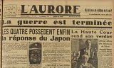 {L'Aurore} du 15 août 1945.
