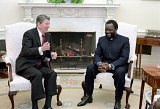 Ronald Reagan et Jonas Savimbi en 1986 à la Maison-Blanche.