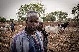 Le jeune agriculteur peul Biou Boni et son frère ont été impliqués dans les affrontements intercommunautaires qui ont éclaté à Boribansifa.