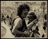 Carlos Santana lors de Woodstock. Une photo prise par David Marks.