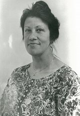 Dulcie September, alors jeune militante, au Cap, Afrique du Sud (avec l'aimable autorisation de la famille, date inconnue).