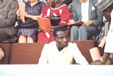 Seyni Kountché, in 1983, during the state visit of German President Karl Carstens to Niger.