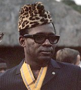 Mobutu Sese Seko, en 1973.