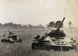 En 1983 dans la province de Cunene. Manœuvres de l'armée angolaise face à l'armée sud-africaine.