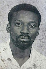Portrait d'Omar Blondin Diop à la fin des années 1960.