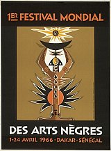 Une affiche du Fesman, en 1966.