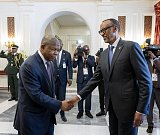 João Lourenço a reçu Paul Kagame le 11 mars 2024 à Luanda pour tenter de trouver une solution à la crise dans l'est du Congo.