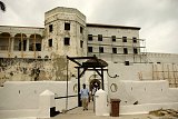 Le fort d'Elmina, situé sur la côte ghanéenne, en février 2007.