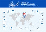 En juillet 2024, le Baku Initiative Group a organisé un Congrès des colonies françaises à Bakou, dont voici une illustration.