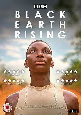 L'actrice britannique Michaela Coel, à l'affiche de la série {Black Earth Rising} (2019).